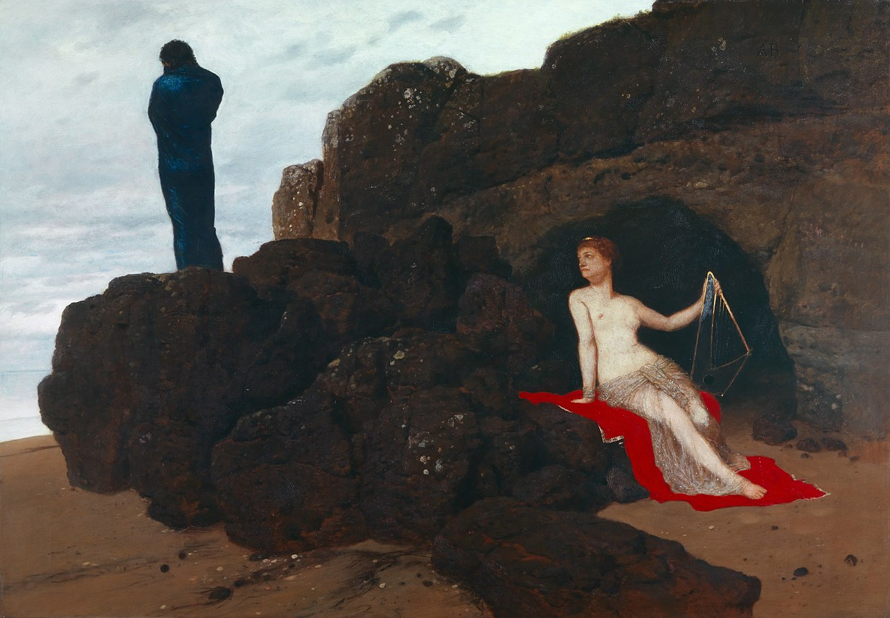 Arnold Böcklin Ulisse e Calipso (1882)