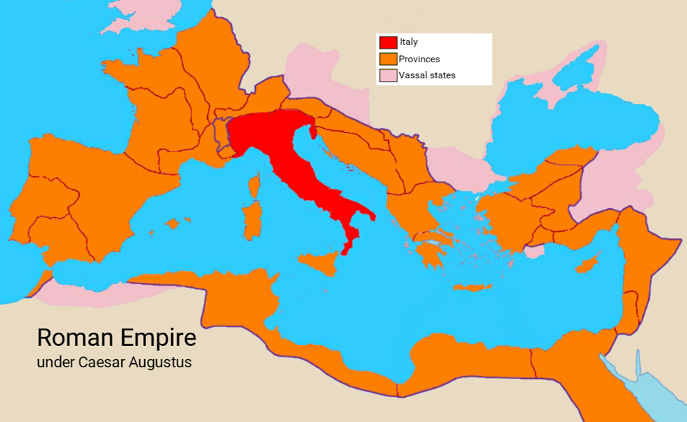 L'impero romano al tempo di Augusto