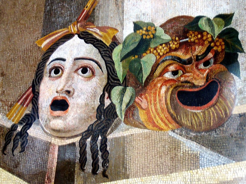 Maschere teatrali
Roma, Musei capitolini
